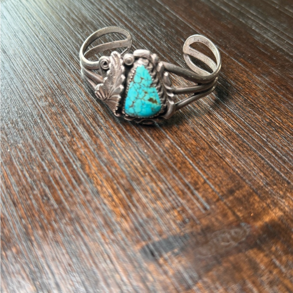 Turquoise Silver Women's Cuff